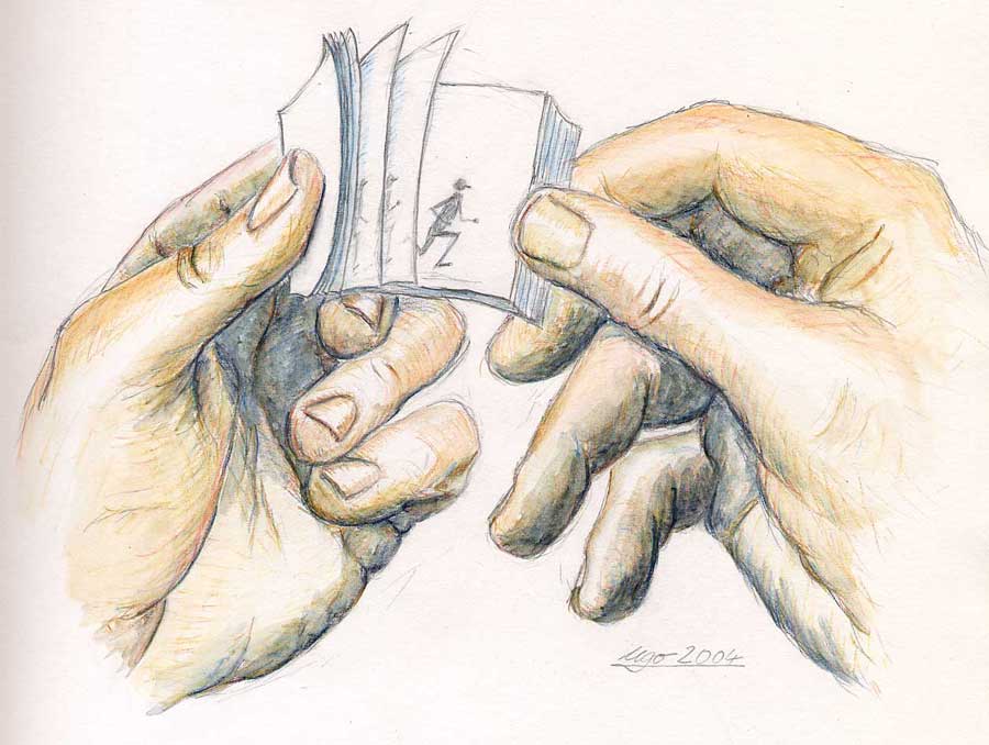 Aquarell Daumenkino